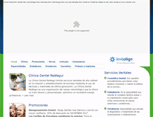 Tablet Screenshot of clinicadentalreategui.com